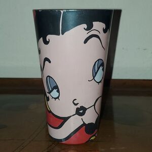 3E Trading Betty Boop Glass 14 oz